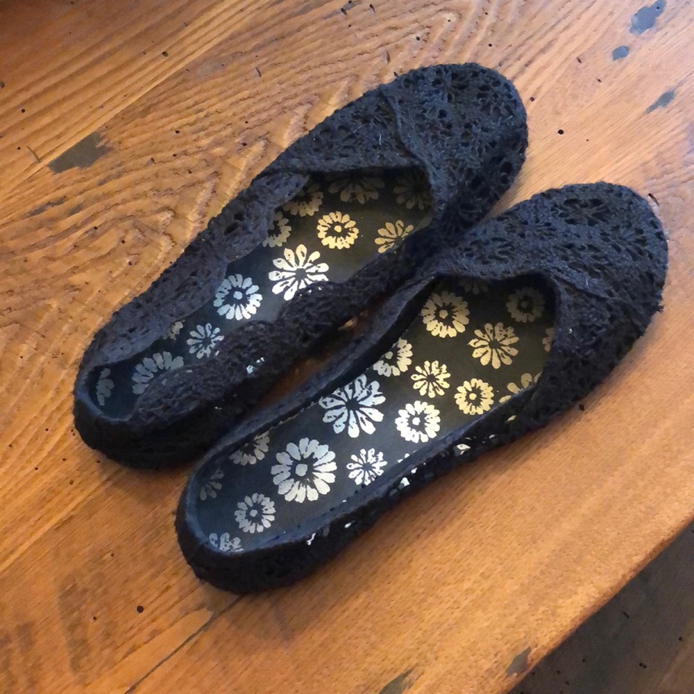 Faded Glory Lace Flats size 7